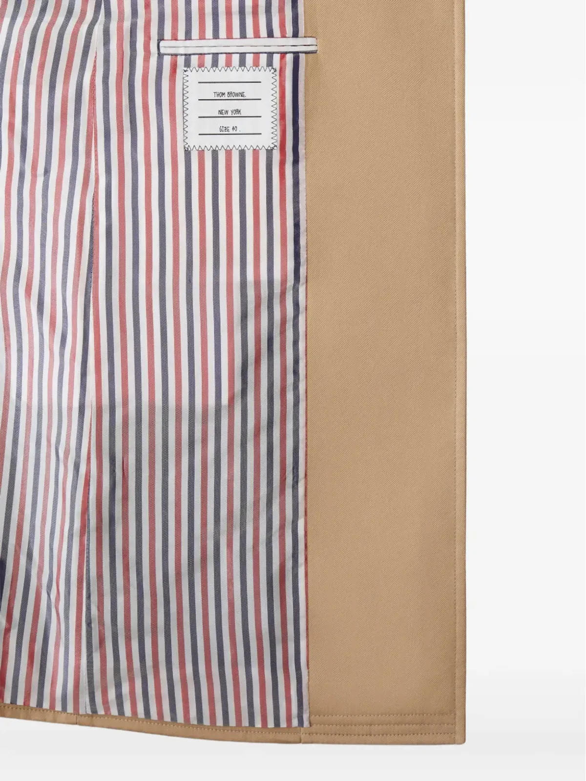 Thom Browne ハイアームホール チェスターフィールド コート - 画像5