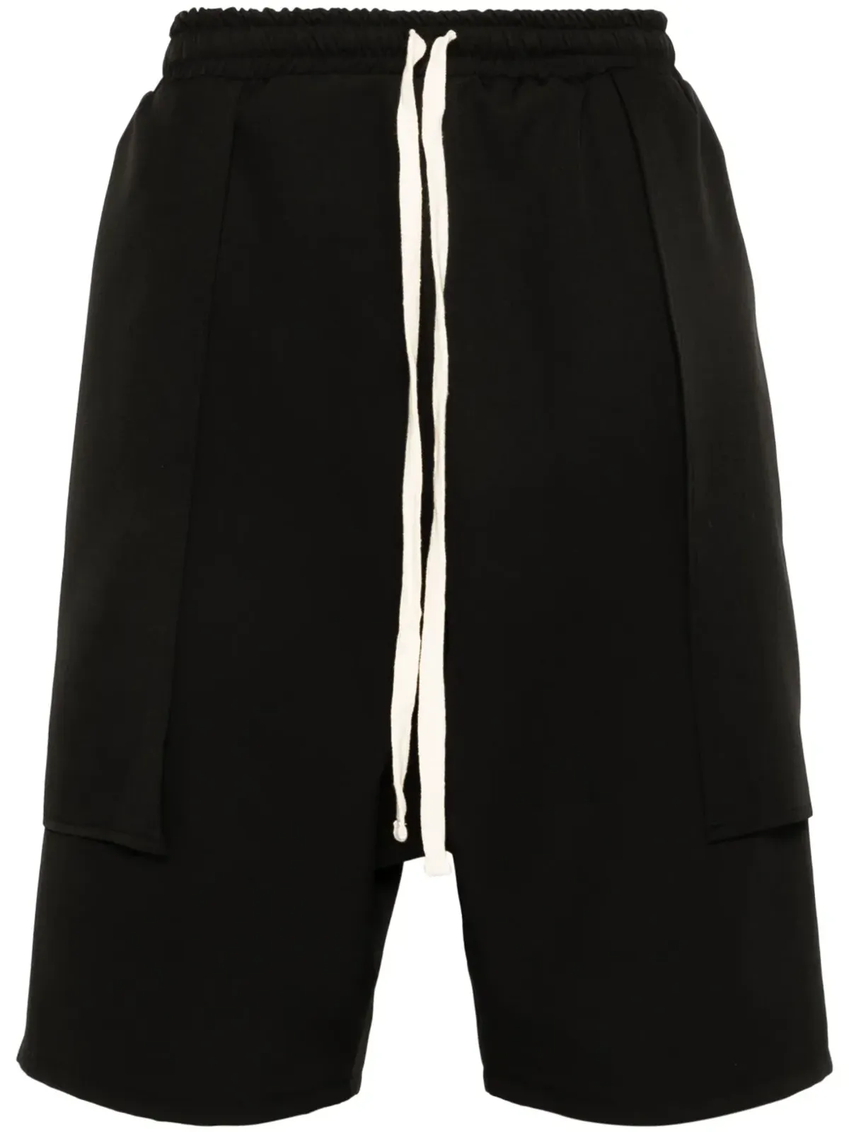 Alchemy drop crotch shorts - Black - 画像1