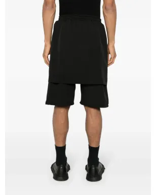 Alchemy drop crotch shorts - Black - サムネイル5