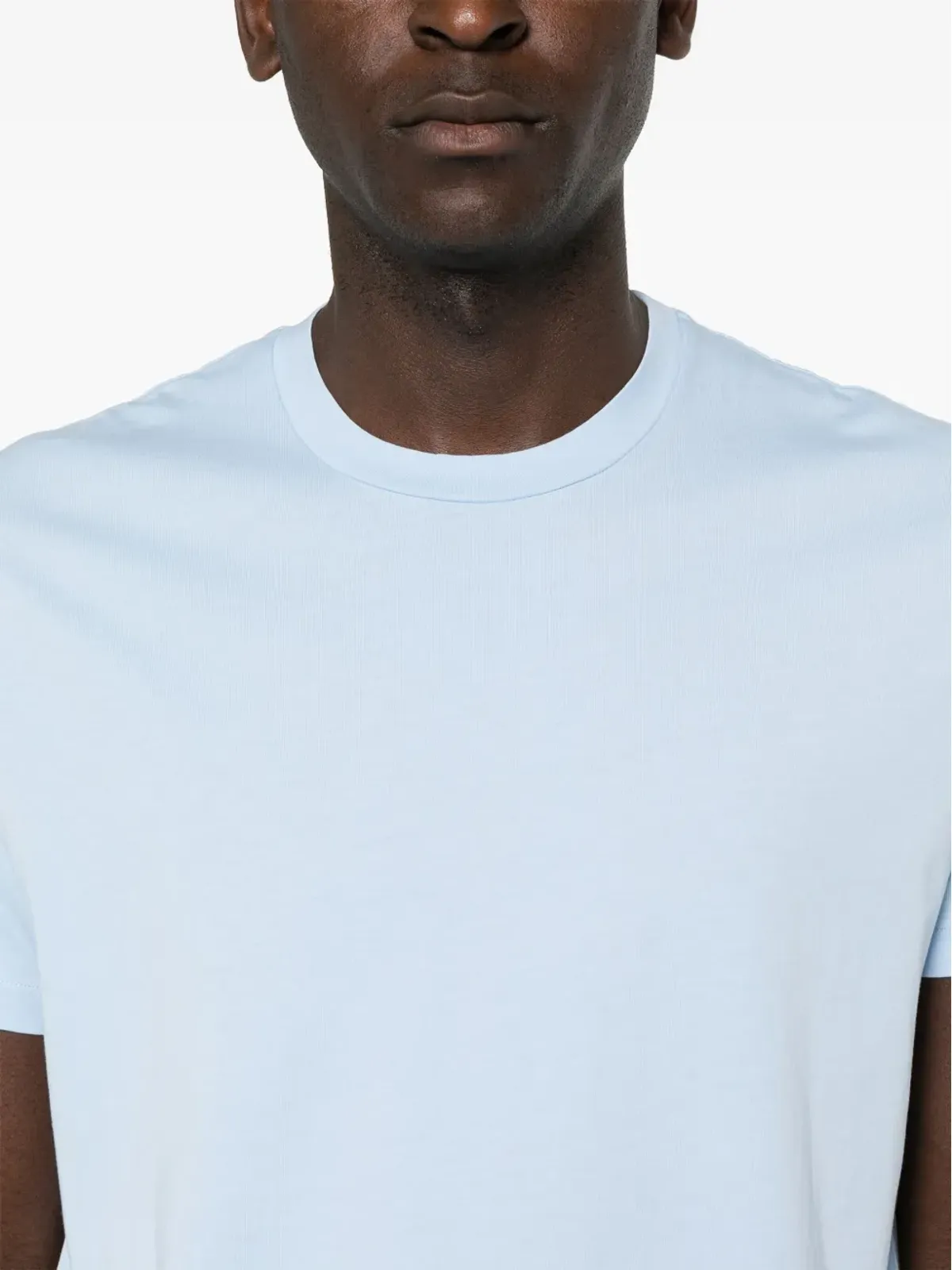 Finamore 1925 Napoli Positano コットン Tシャツ ブルー - 画像5