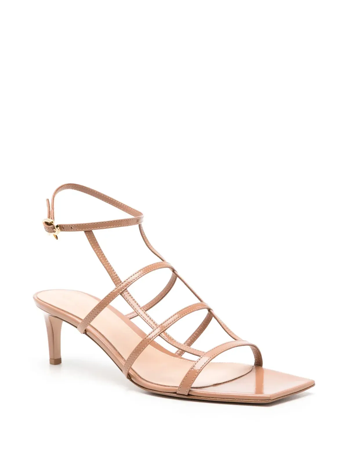 Gianvito Rossi Mondry 55mm レザーサンダル - ニュートラルカラー - 画像2