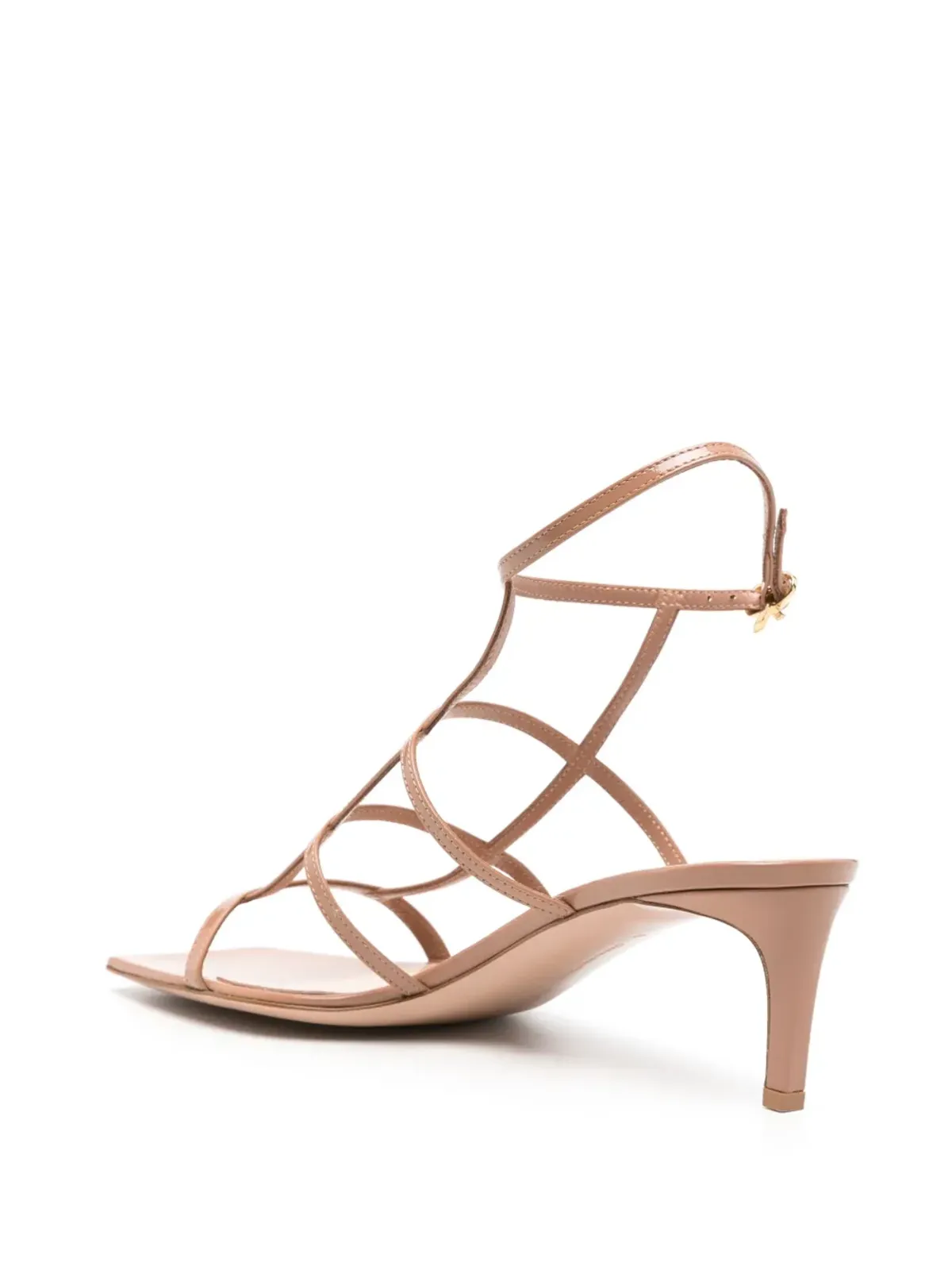 Gianvito Rossi Mondry 55mm レザーサンダル - ニュートラルカラー - 画像3