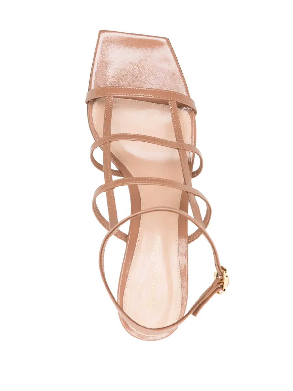 Gianvito Rossi Mondry 55mm レザーサンダル - ニュートラルカラー - 画像4