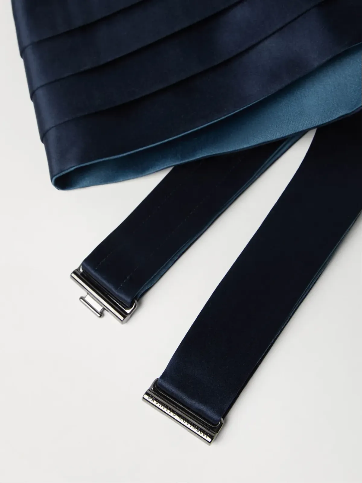 Brunello Cucinelli サテンベルト - 画像3