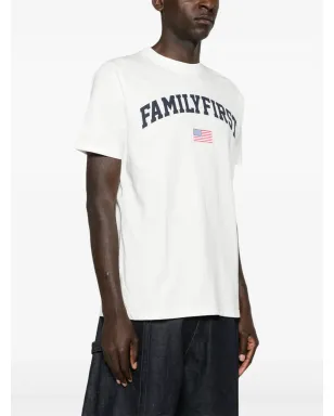 Family First ロゴプリント コットンTシャツ - サムネイル4