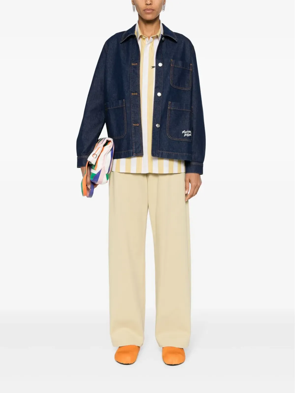 Maison Kitsuné デニムジャケット - 画像2