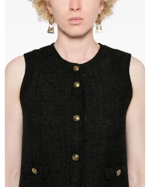 SANDRO エンボスボタン付きミニドレス - サムネイル5