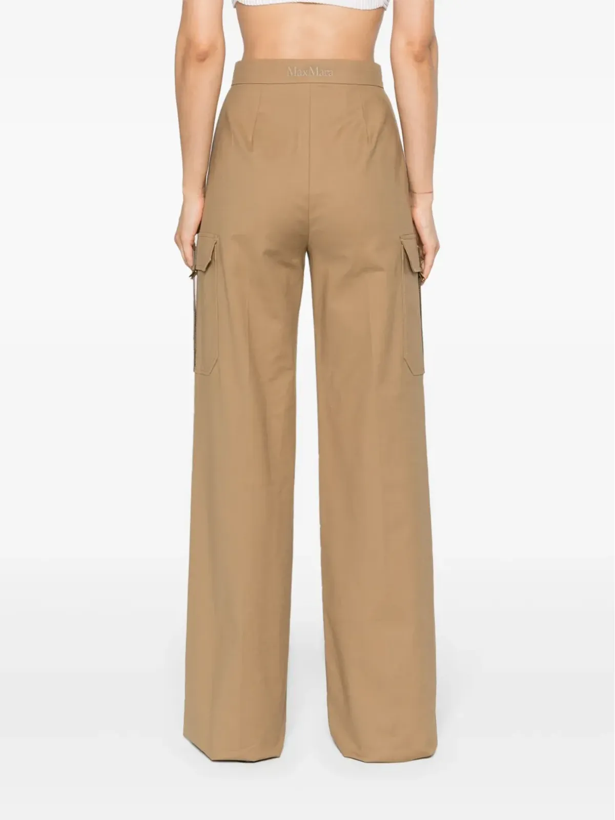 Max Mara エッダ ハイウエスト カーゴパンツ - 画像4