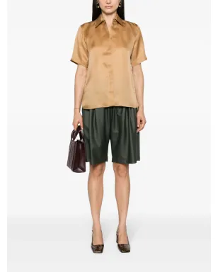 Max Mara 半袖シルクシャツ - ゴールド - サムネイル2