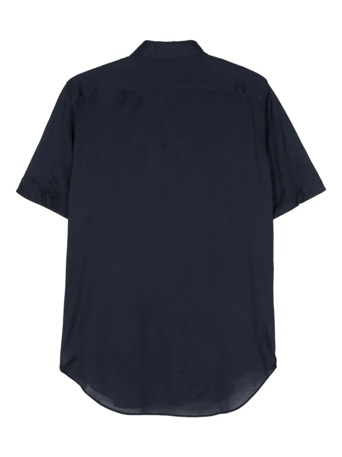 Finamore 1925 Napoli コットン半袖シャツ ブルー - 画像2