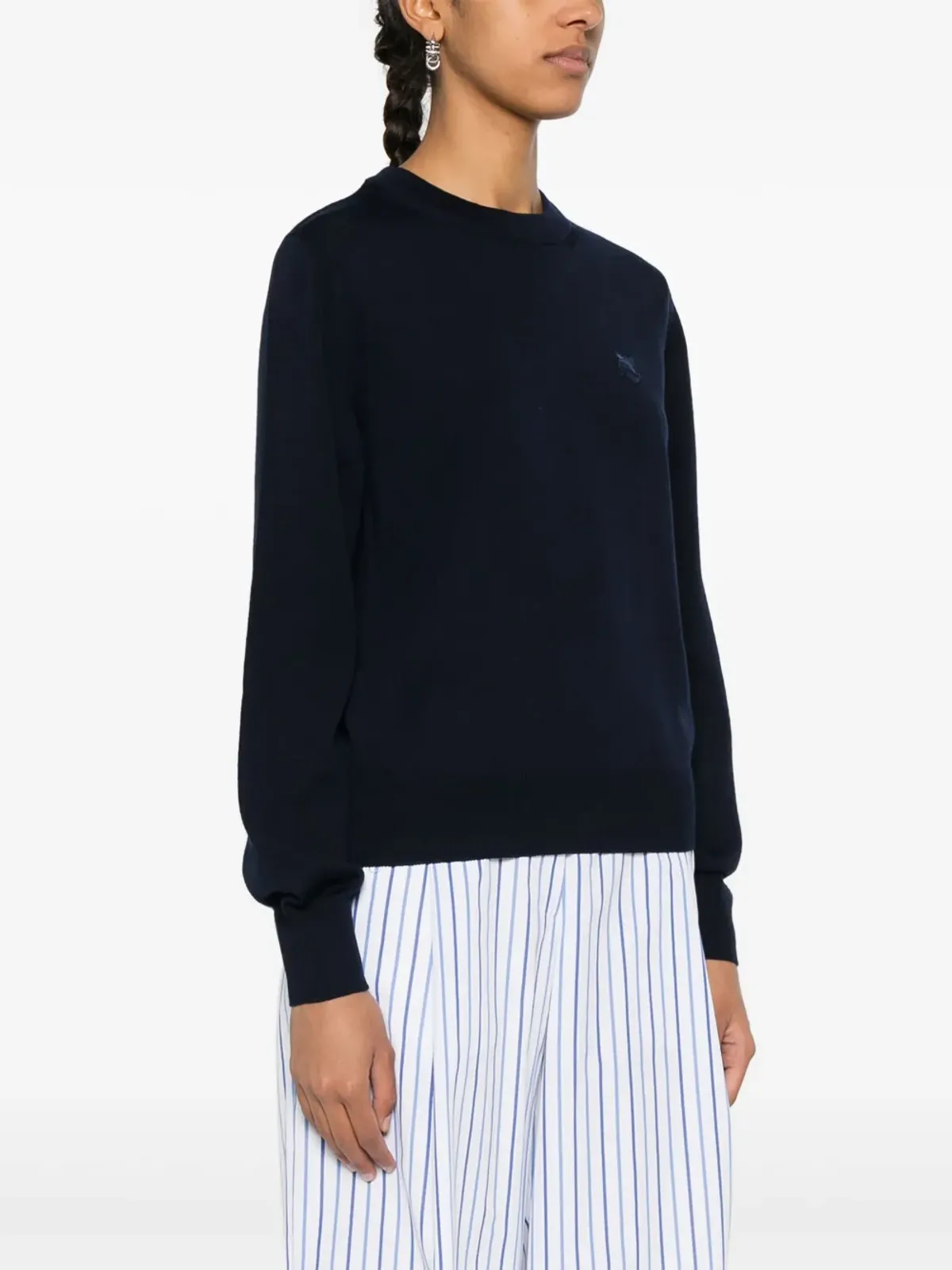 Maison Kitsuné フォックスモチーフのニットジャンパー - 画像3