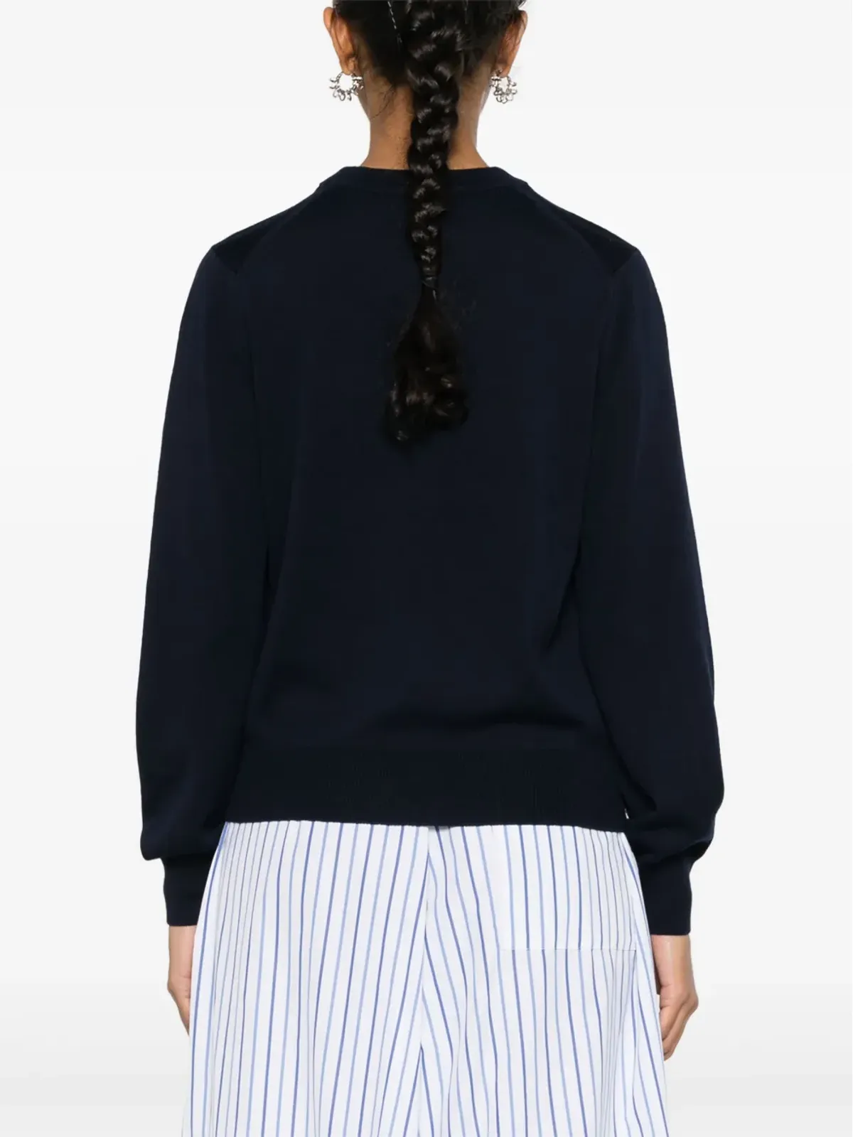 Maison Kitsuné フォックスモチーフのニットジャンパー - 画像4