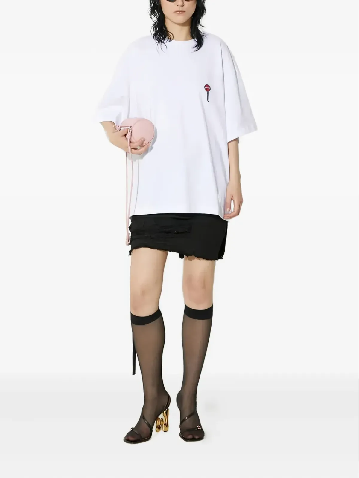 Fiorucci embroidered T-shirt - 画像2