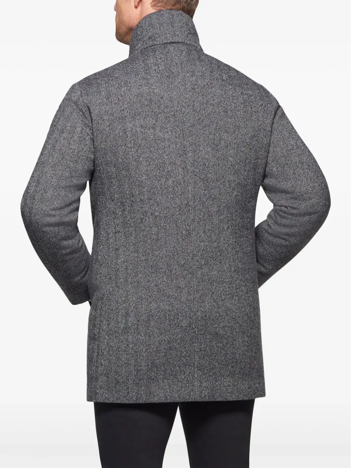 Norwegian Wool ヴァージンウール・カシミヤ混紡 コート - 画像4