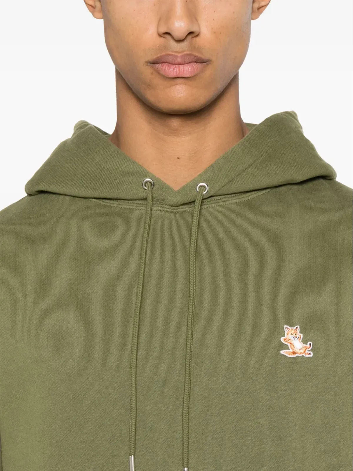 Maison Kitsuné Chillax-Fox モチーフ コットン フーディー - 画像5