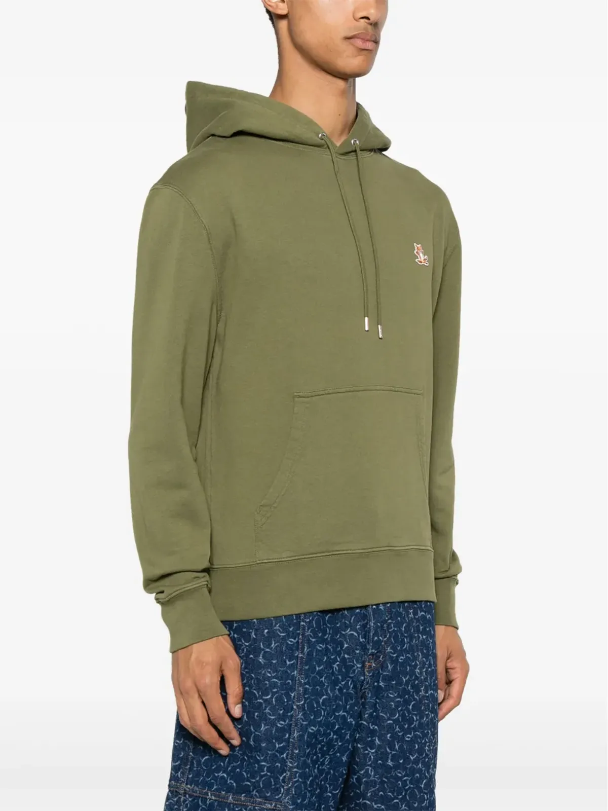Maison Kitsuné Chillax-Fox モチーフ コットン フーディー - 画像3