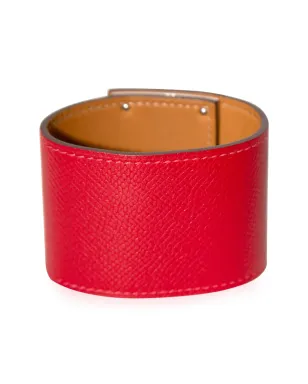 Hermès ビンテージ Kelly Dog Extreme レザー ブレスレット - レッド - サムネイル2
