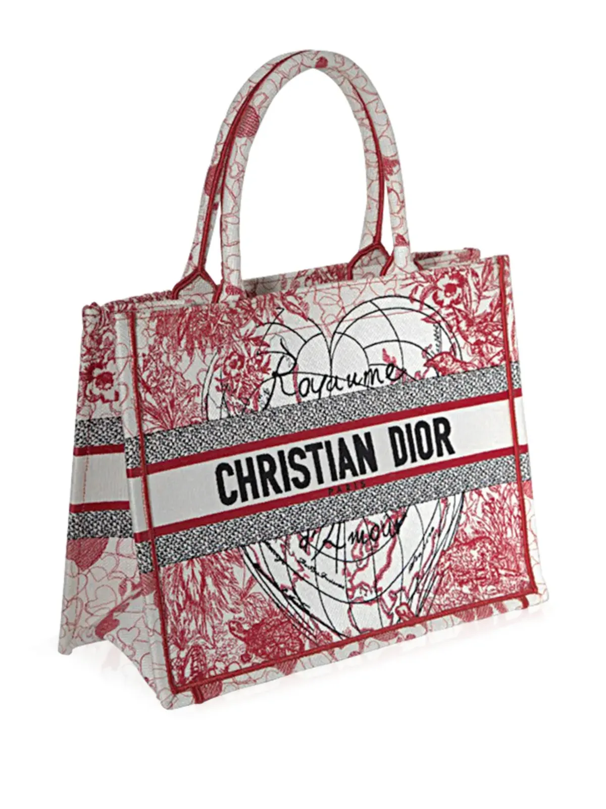 Christian Dior Pre-Owned D-Royaume d'Amour ブックトートバッグ ピンク - 画像3