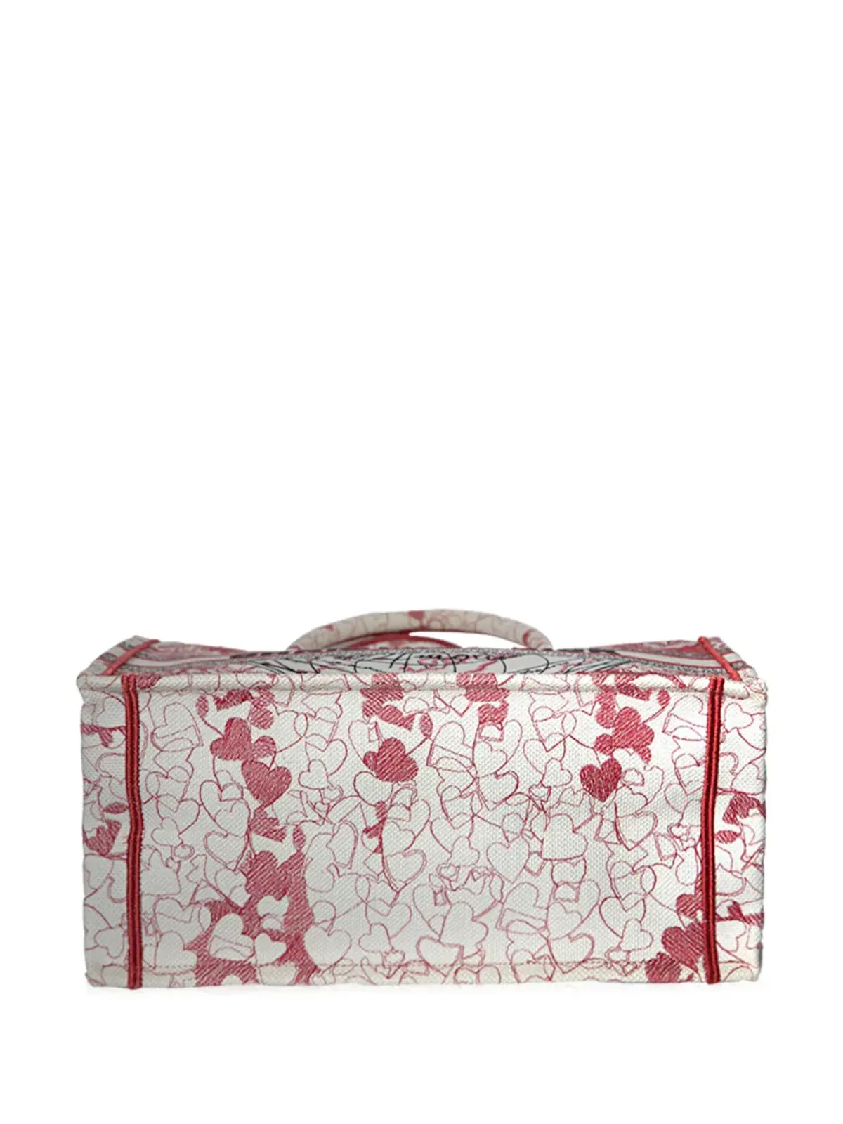 Christian Dior Pre-Owned D-Royaume d'Amour ブックトートバッグ ピンク - 画像4