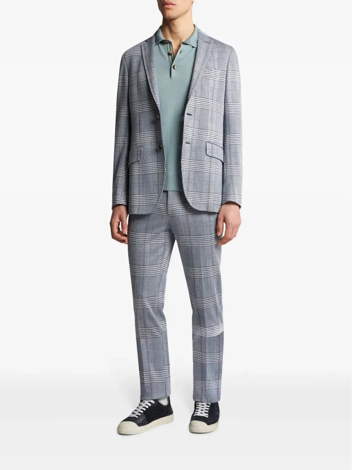 ETRO テーラード チェックパンツ - 画像2