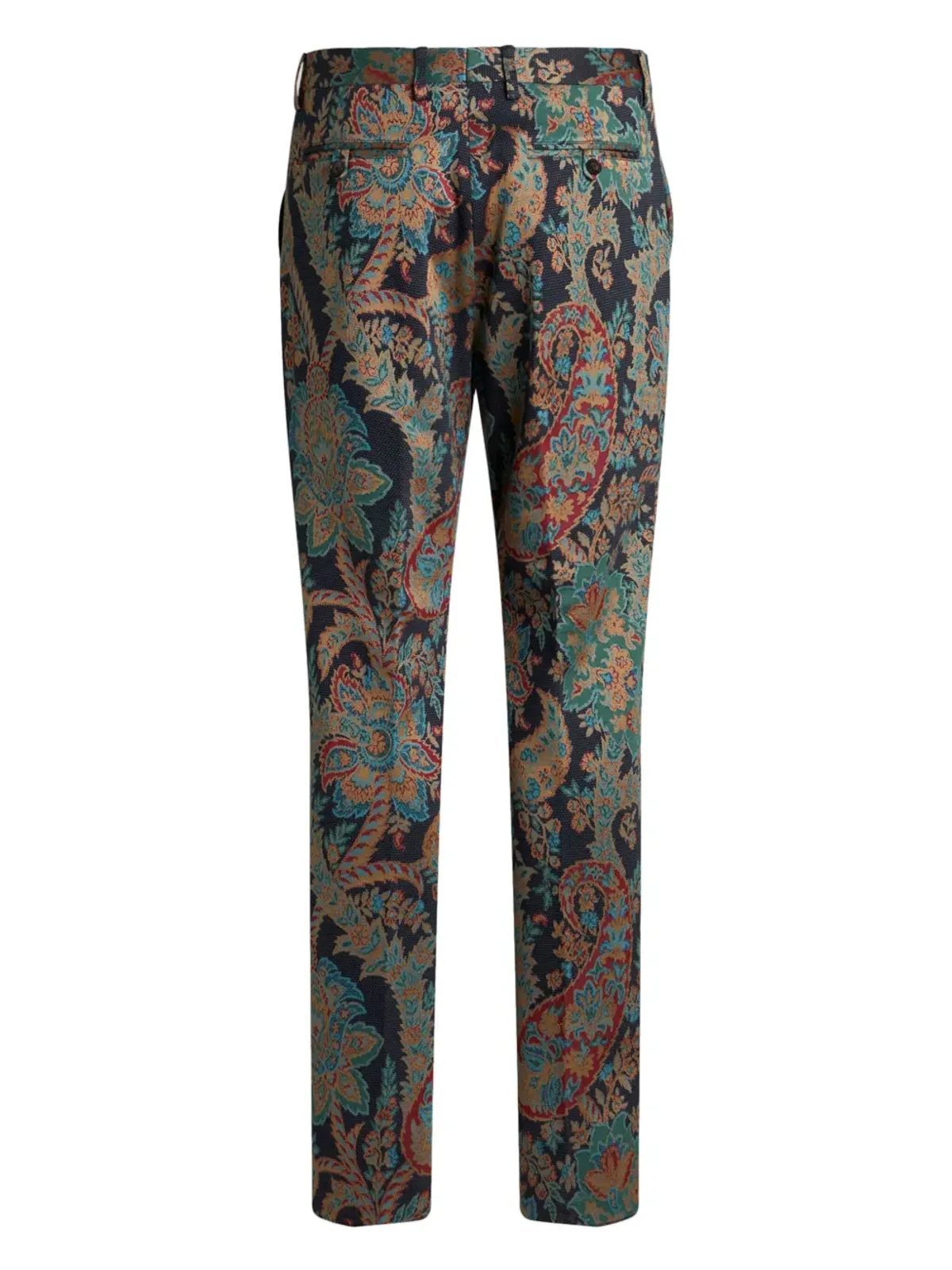 ETRO ペイズリージャカード テーラードパンツ - 画像2