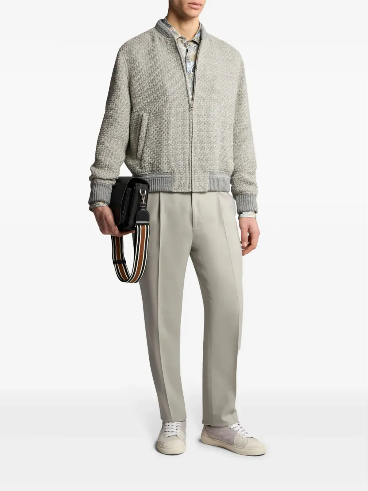 ETRO テーラード ウールパンツ - ニュートラルカラー - 画像2