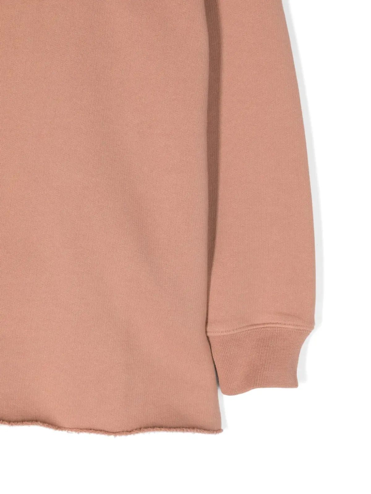 Rick Owens Kids 切りっぱなしヘムのスウェットシャツ - Pink - 画像3
