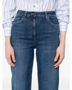 Elisabetta Franchi ワイドレッグジーンズ - ブルー - サムネイル5