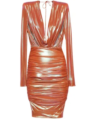 Alexandre Vauthier ドレープディテール ミディドレス - サムネイル1