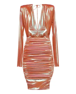 Alexandre Vauthier ドレープディテール ミディドレス - サムネイル2