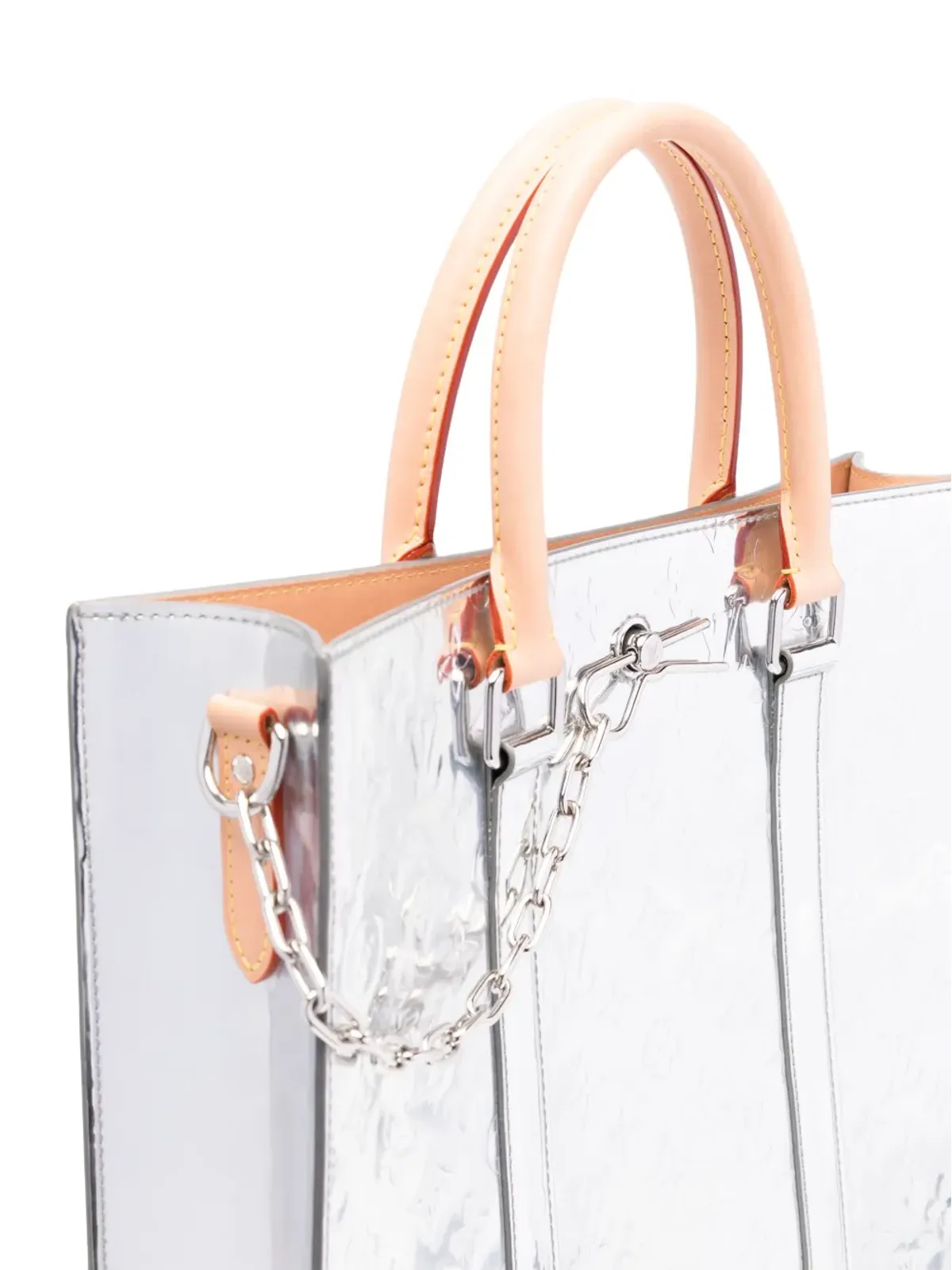 Louis Vuitton ビンテージ 2021 x Virgil Abloh トートバッグ - シルバー - 画像3