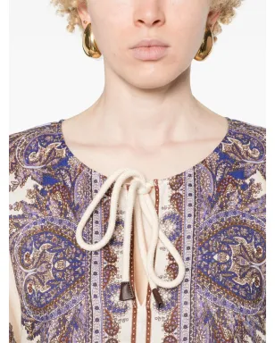 ZIMMERMANN オティー リネンカフタンワンピース - サムネイル5