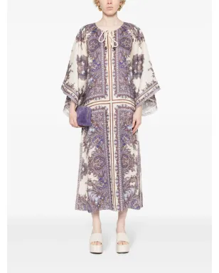 ZIMMERMANN オティー リネンカフタンワンピース - サムネイル2