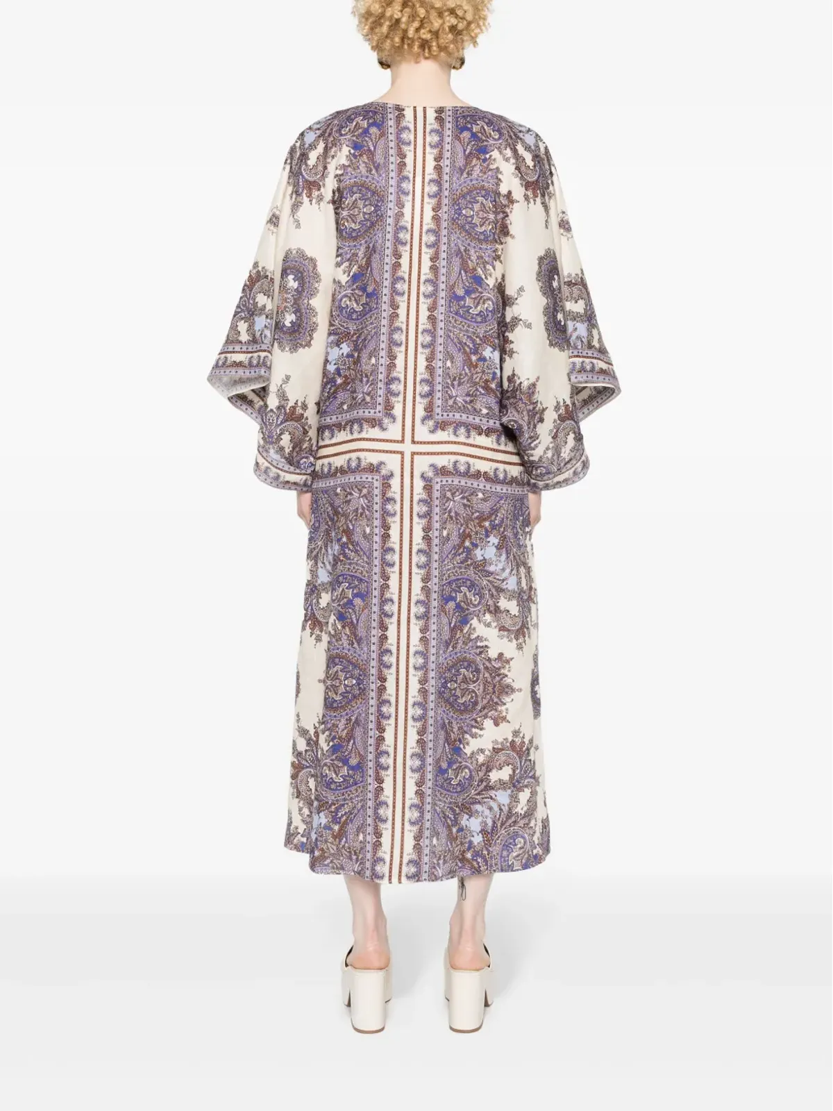 ZIMMERMANN オティー リネンカフタンワンピース - 画像4