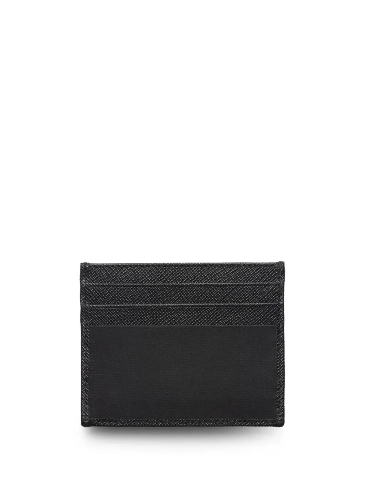 Prada トライアングルロゴ レザー ウォレット - ブラック - 画像2