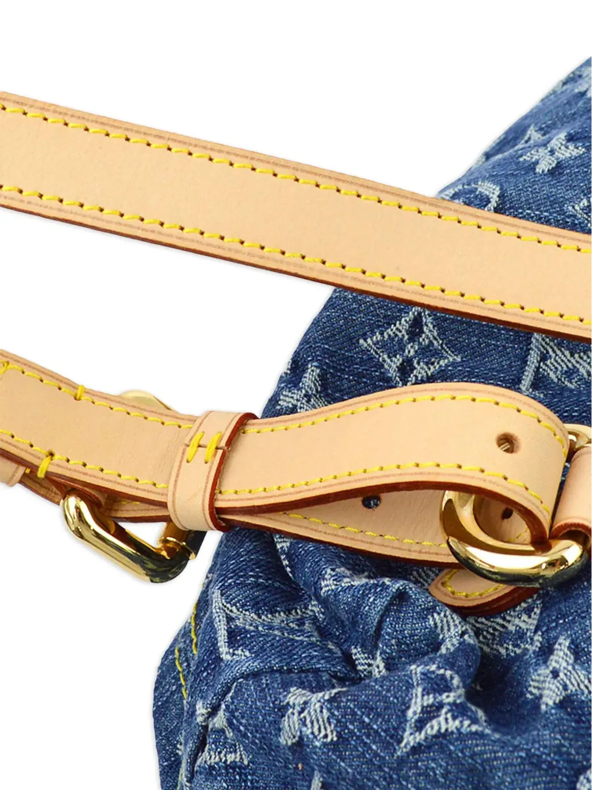Louis Vuitton ビンテージ Sac a Dos GM デニムバックパック - Blue - 画像5