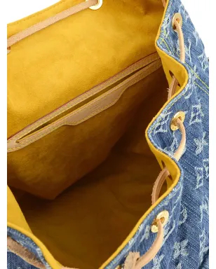 Louis Vuitton ビンテージ Sac a Dos GM デニムバックパック - Blue - サムネイル4