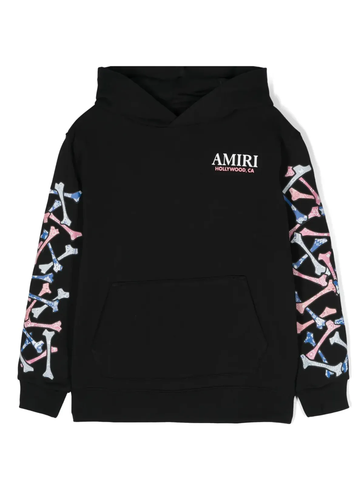 AMIRI KIDS ボーンプリント コットン フーディ - 画像1