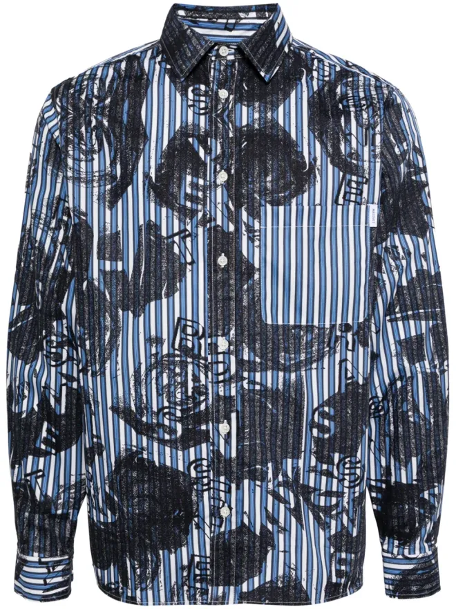 RASSVET RASSVET ローズ・オールオーバー コットンシャツの商品画像