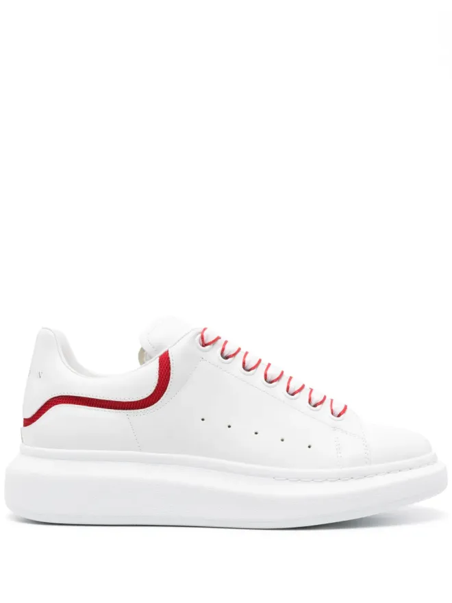 Alexander McQueen Alexander McQueen レースアップレザースニーカーの商品画像