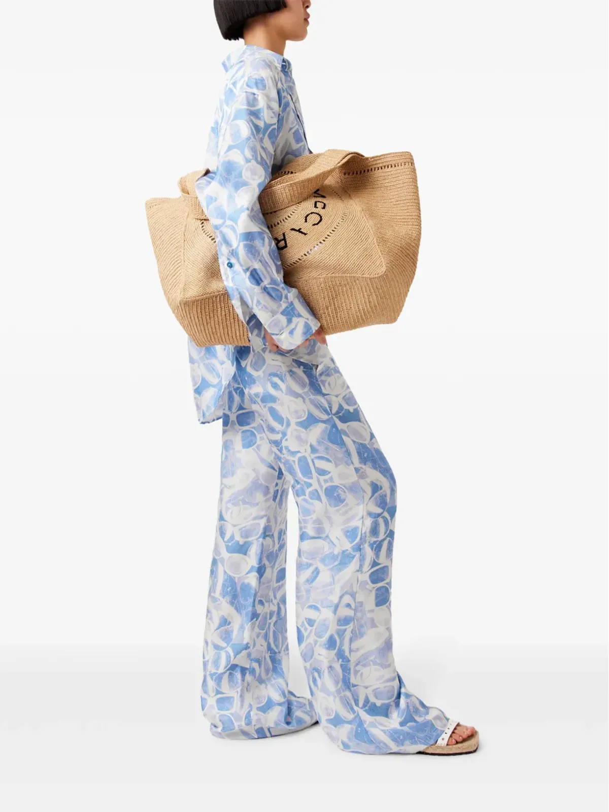 Stella McCartney サングラスプリント パジャマパンツ - 画像3