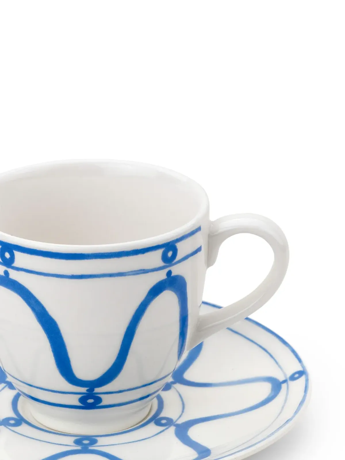 Themis Z Serenity tea cup and saucer set - White - 画像2