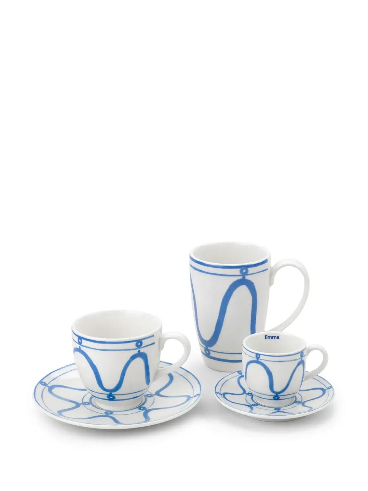 Themis Z Serenity tea cup and saucer set - White - 画像3