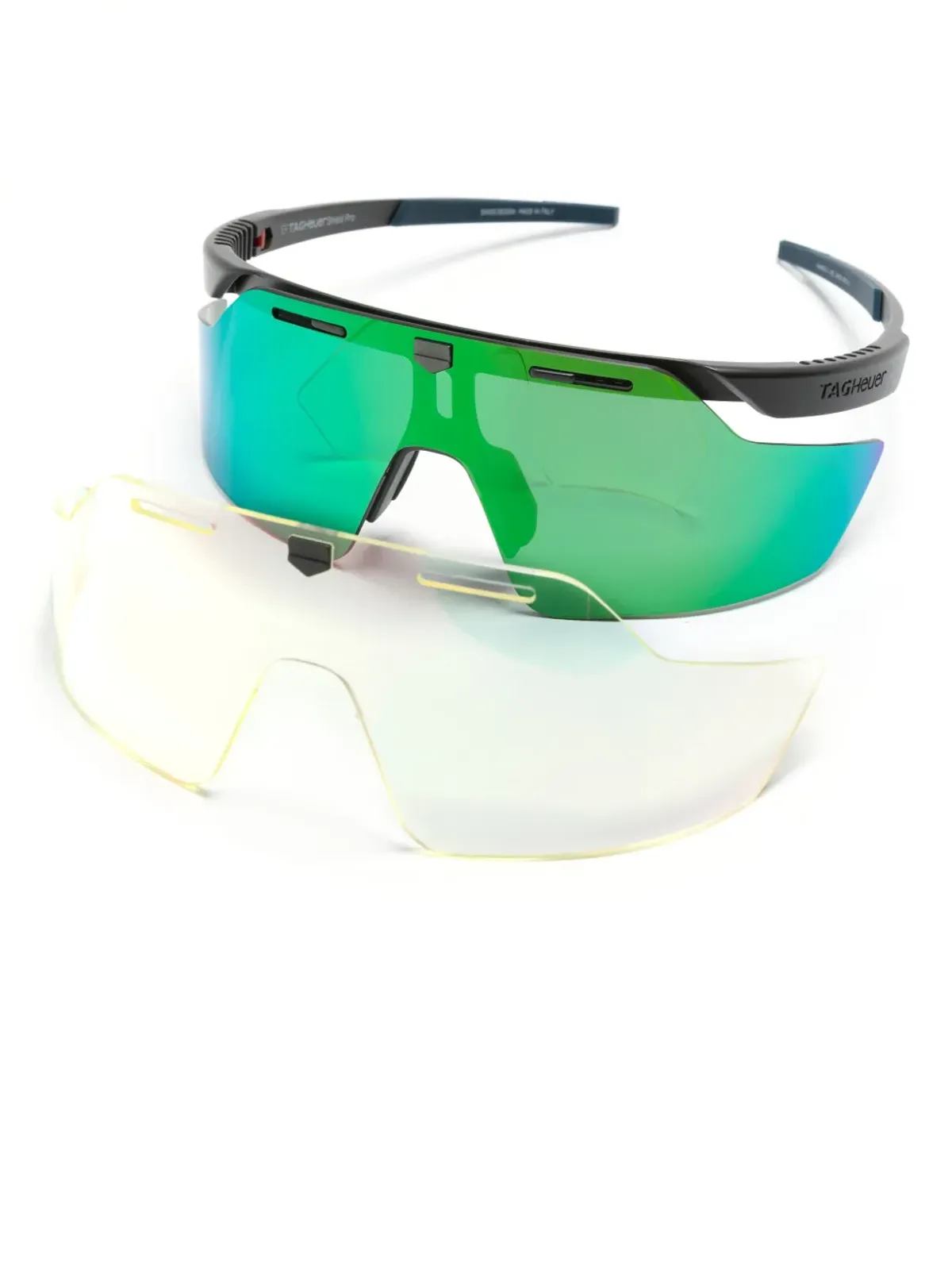 Tag Heuer Eyewear バイカー・フレーム サングラス - 画像2