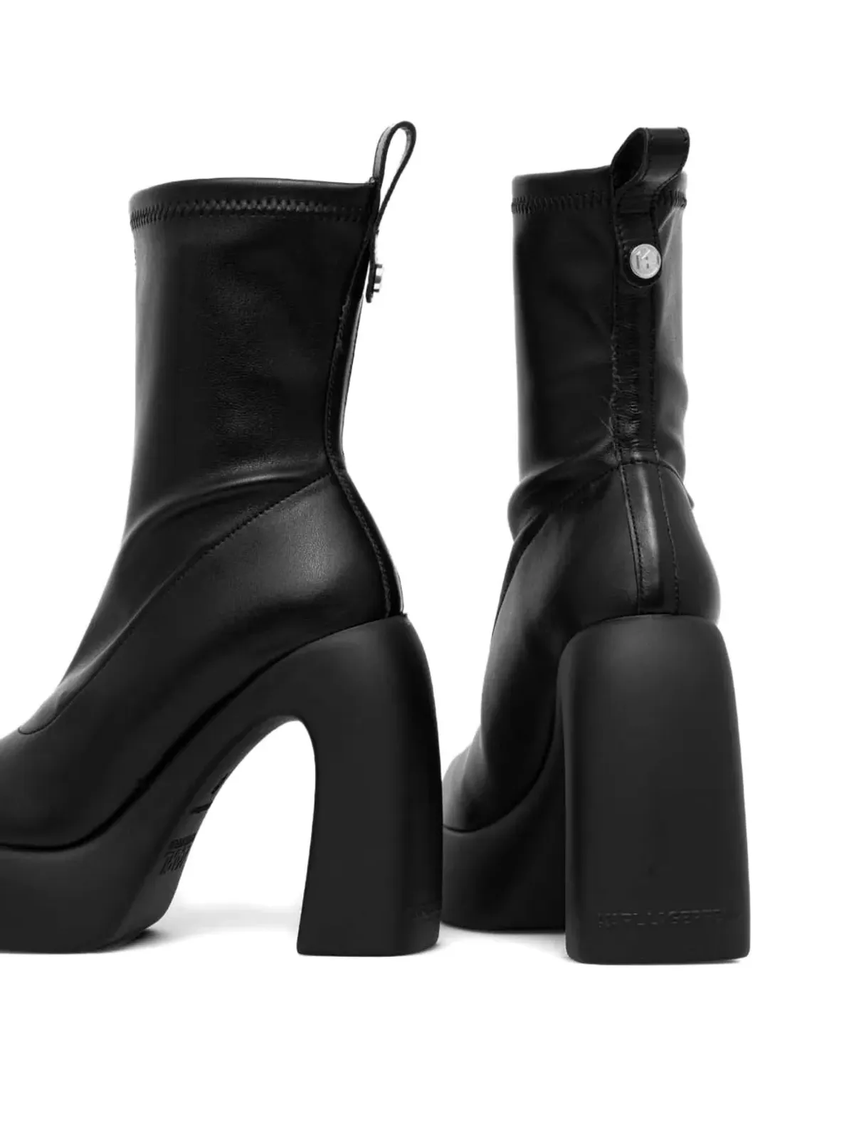 Karl Lagerfeld 125mm Astragon ブーツ - ブラック - 画像3
