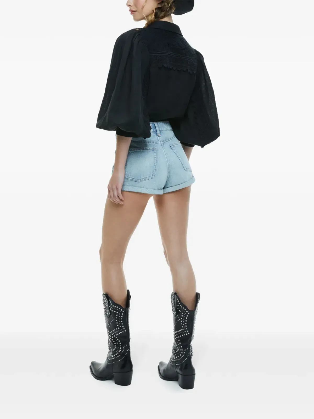alice + olivia ヴェンティ リネンシャツ - 画像4