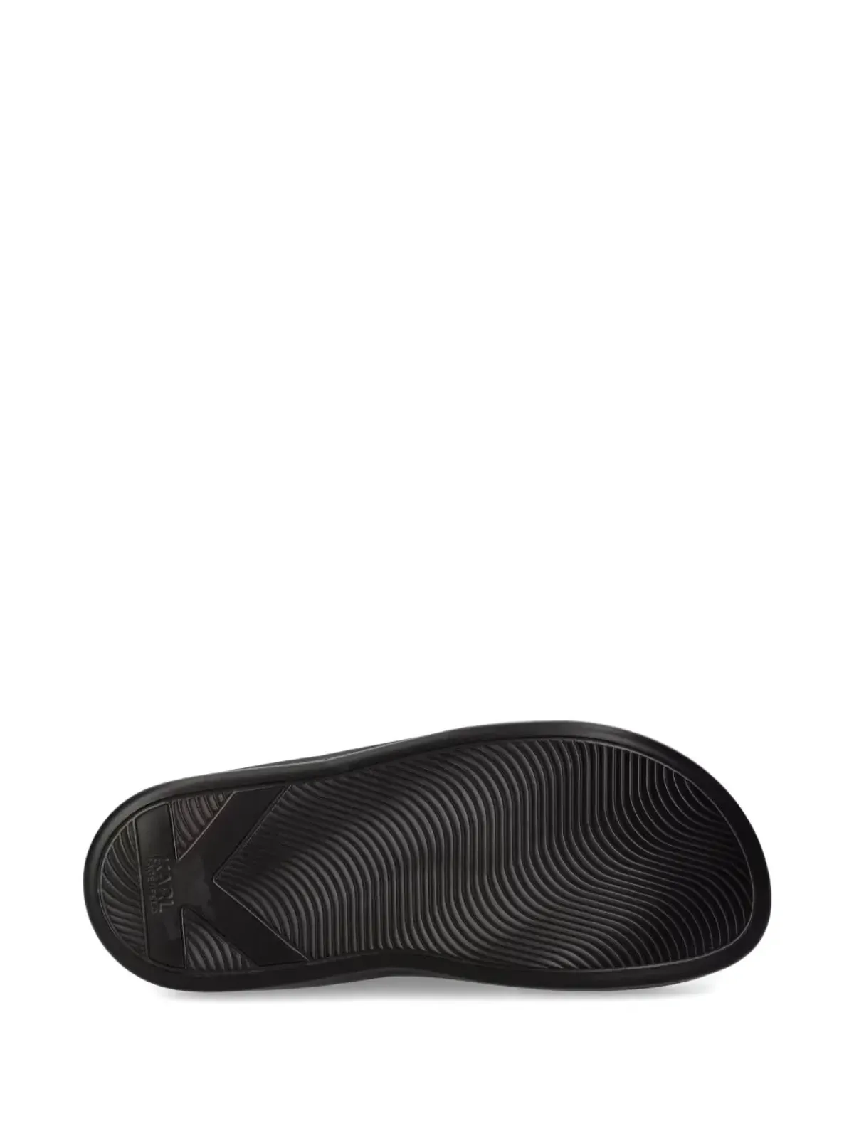 Karl Lagerfeld ロゴ入りスライド ブラック - 画像4
