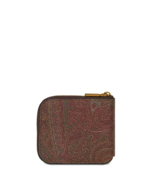 ETRO ペイズリープリントジャカード ウォレット - ブラウン - サムネイル2