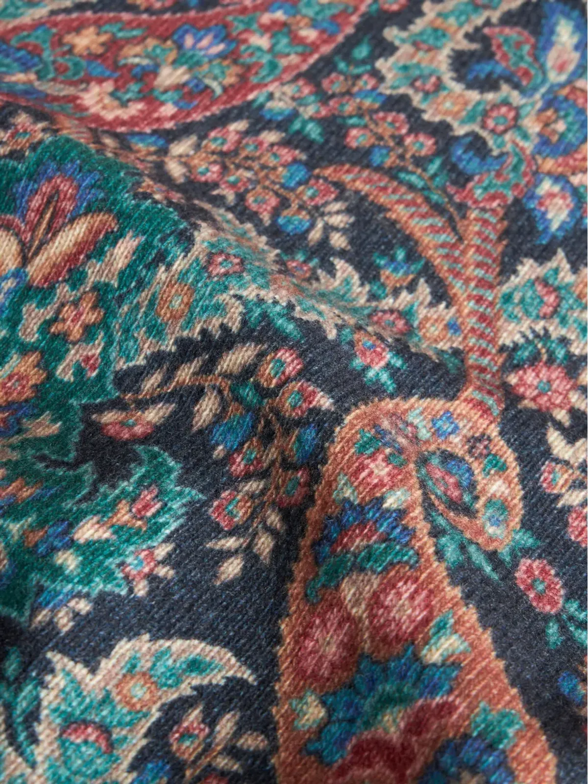 ETRO フローラル柄インターシャニットセーター - 画像5