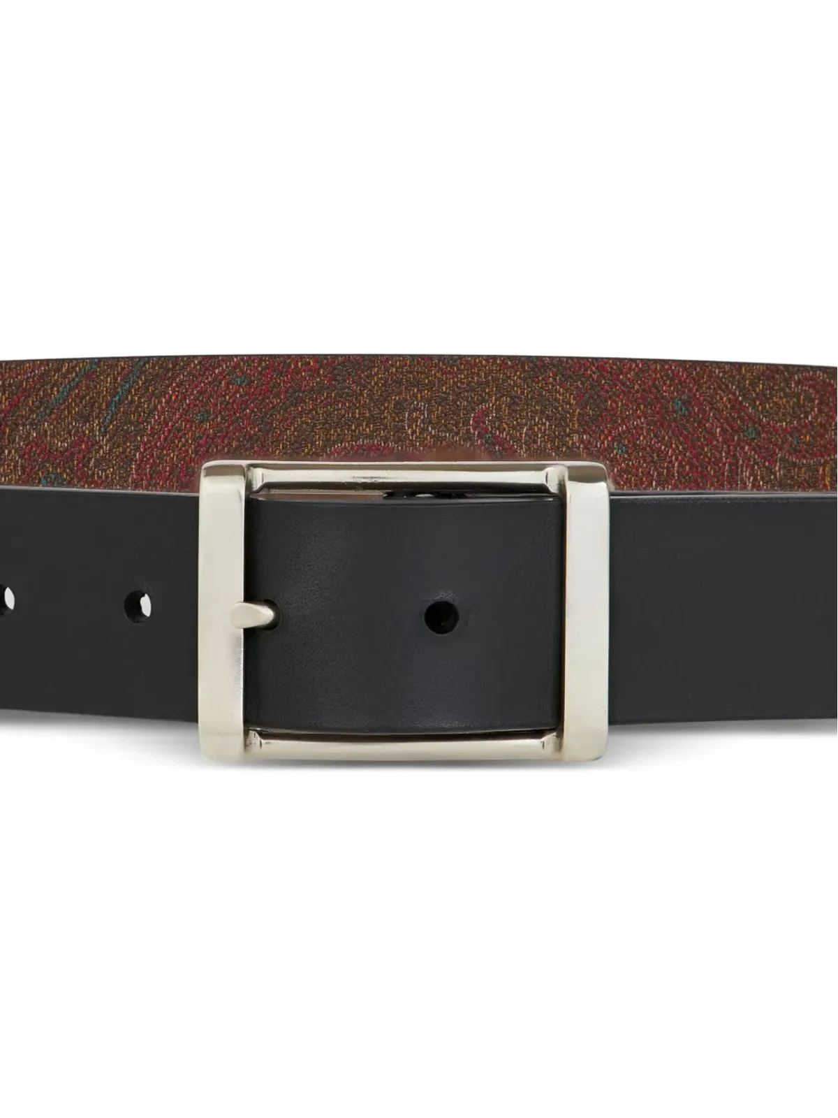 ETRO リバーシブル レザー ベルト - 画像2